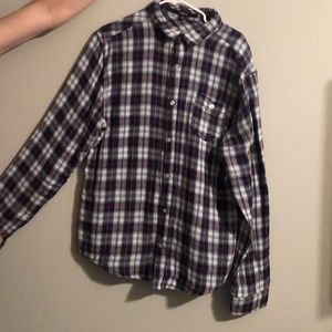 Large Carbon Flannel